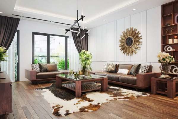 Trang trí không gian nội thất đẹp với chất liệu gỗ cao cấp từ AVA