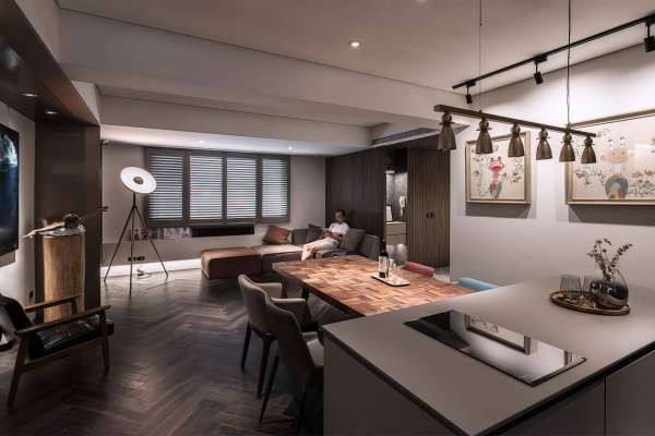Thiết kế nội thất chung cư 147m2 thành không gian sống hiện đại và đẳng cấp